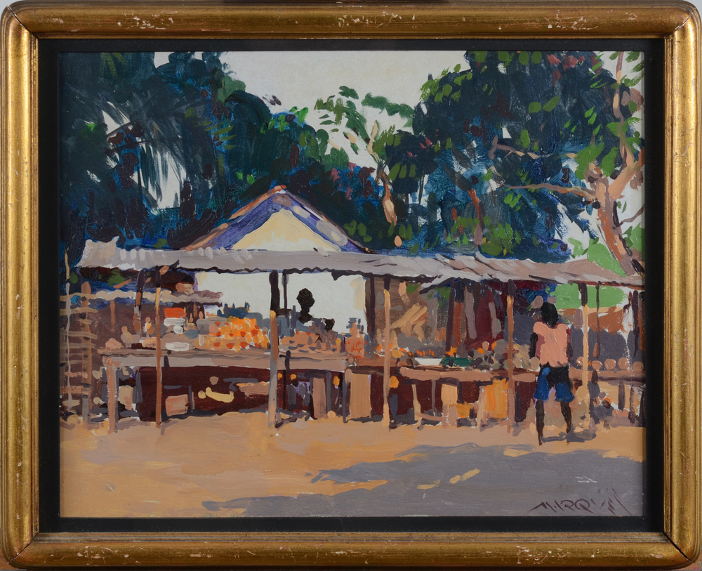 Guilherme d'Oliveira Marques — The painting in its frame