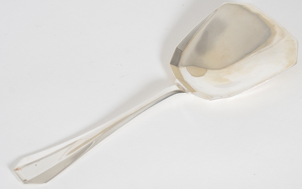 Delheid Frères (Brussels) — Side view of the ladle