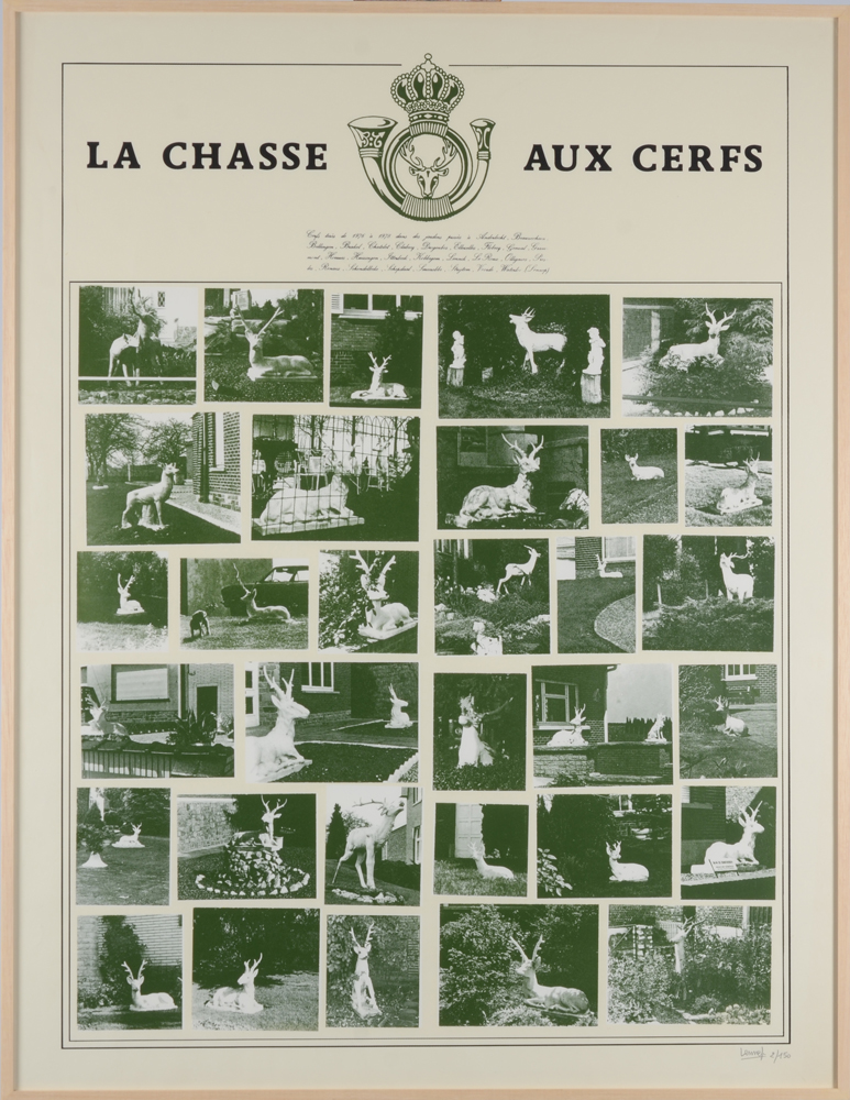 Jacques Lennep — Sériegraphie, résultat d'un projet fait entre 1976-1978. Justifiée sur 150 exemplaires mais rare. Ceci le numéro 2