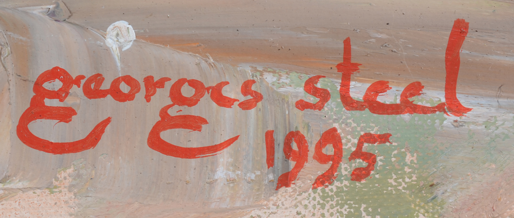 Georges Steel — Signature of the artist and date, bottom right