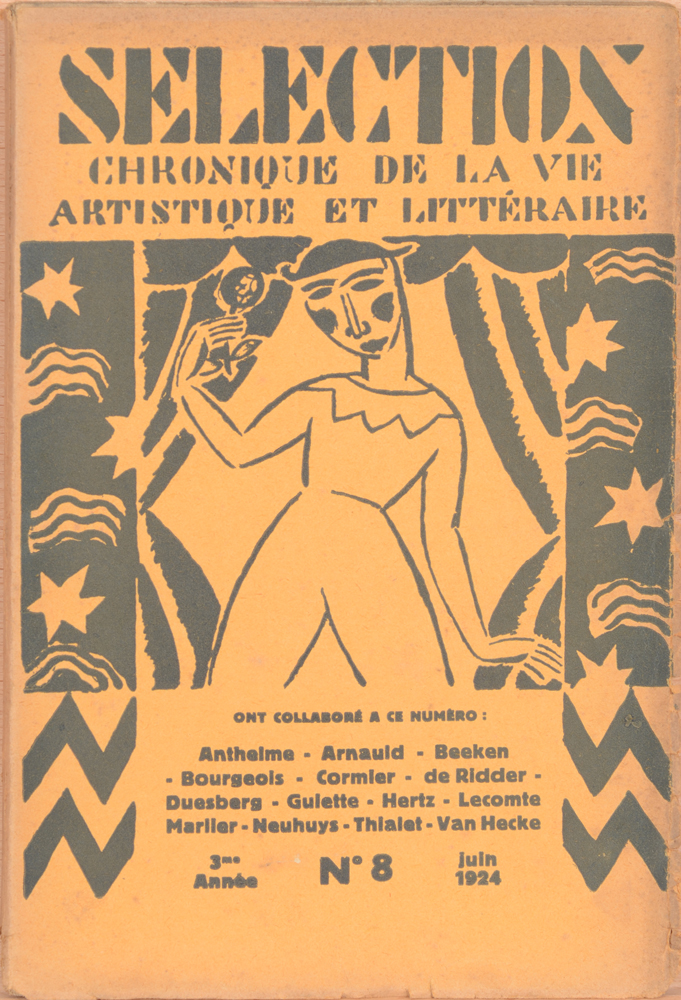 Sélection  — La revue d'art expressioniste le plus important de la Belgique, incorporant aussi le surréalisme<br>