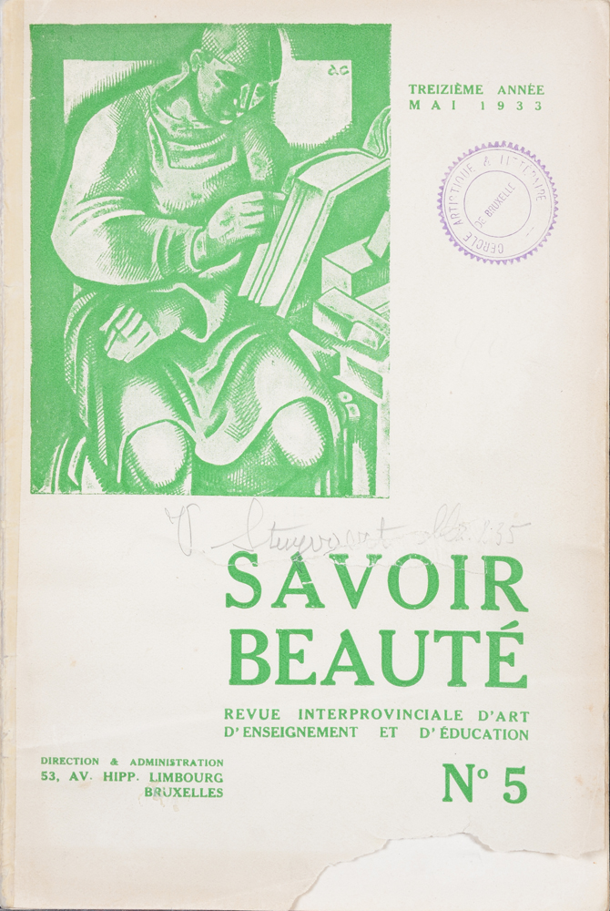 Savoir et Beauté, an important art magazine on Belgian art deco — 1933: Smaller in size