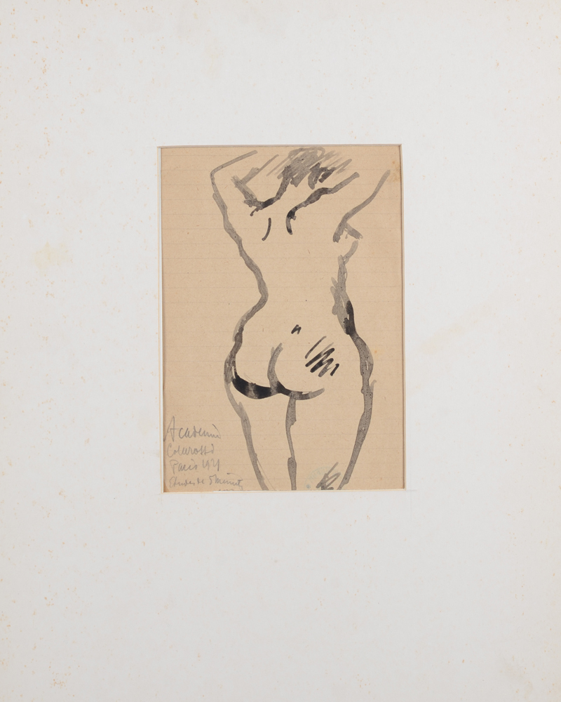 Maurice Dupuis — the drawing unframed