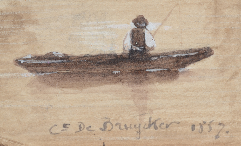 Constant De Bruycker — signature of the artist and date, bottom right