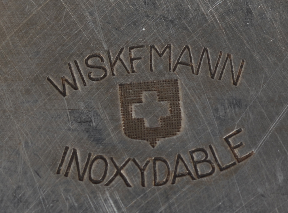 Stephan Winteroy for Orfèvrerie Wiskemann S.A. — Early Wiskemann mark on the bottom