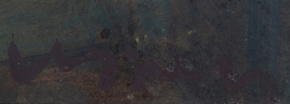 Floris Jespers — Signature of the artist bottom right