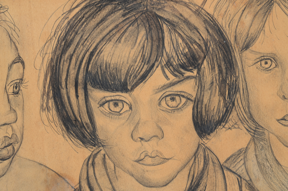 Cécile Cauterman-Boonans — Detail of the drawing