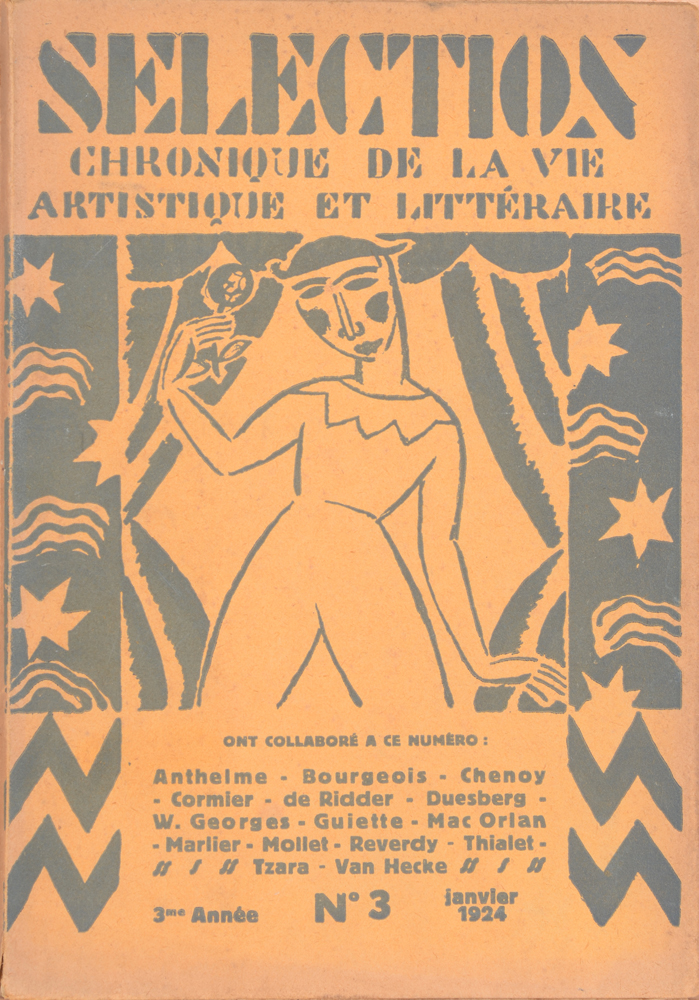 Sélection — La revue d'art expressioniste le plus important de la Belgique, incorporant aussi le surréalisme<br>