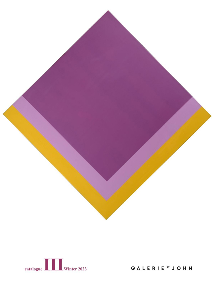 Rocking the cradle of Art: Art from the Sixties en Seventies — Selling exhibition catalogue Galerie St-John