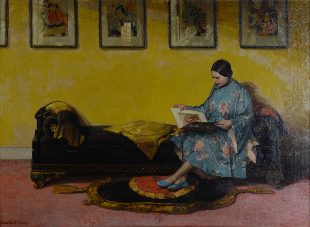 Jos Damien — The painting without its frame