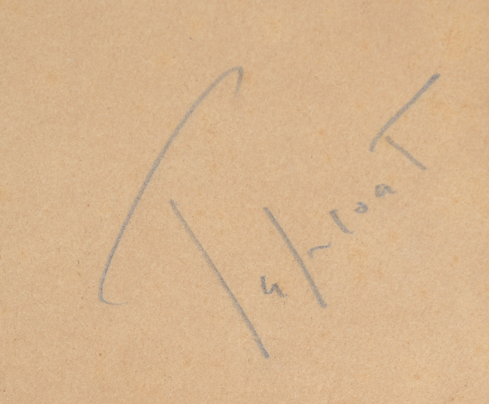 Pierre Tal-Coat — Signature of the artist in pencil bottom right