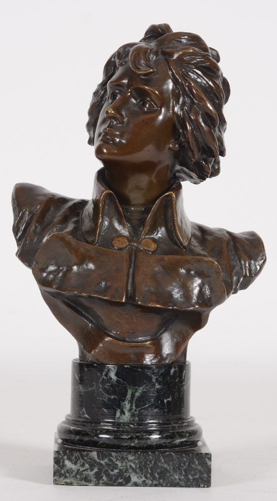 Lucca Madrassi Bust of the young Napoleon — View from the front