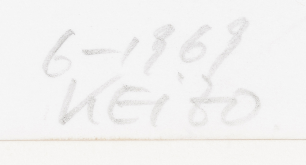 Keizo Morishita — Signature and date by the artist, bottom right