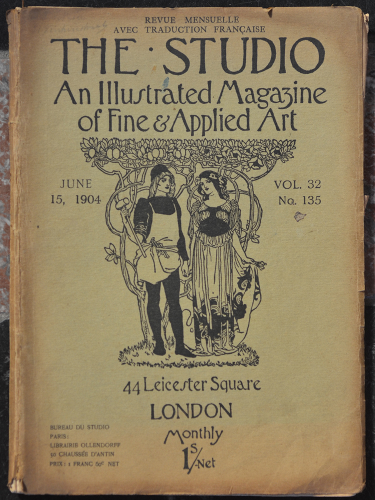The Studio, An illustrated Magazine of Fine & Applied Art — Revue importante sur l'art, architecture et l'art décoratif du fin-de-siècle