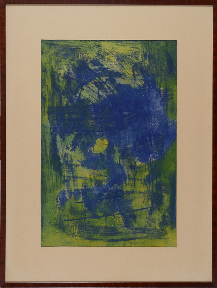 Paul Art — The etching in its frame