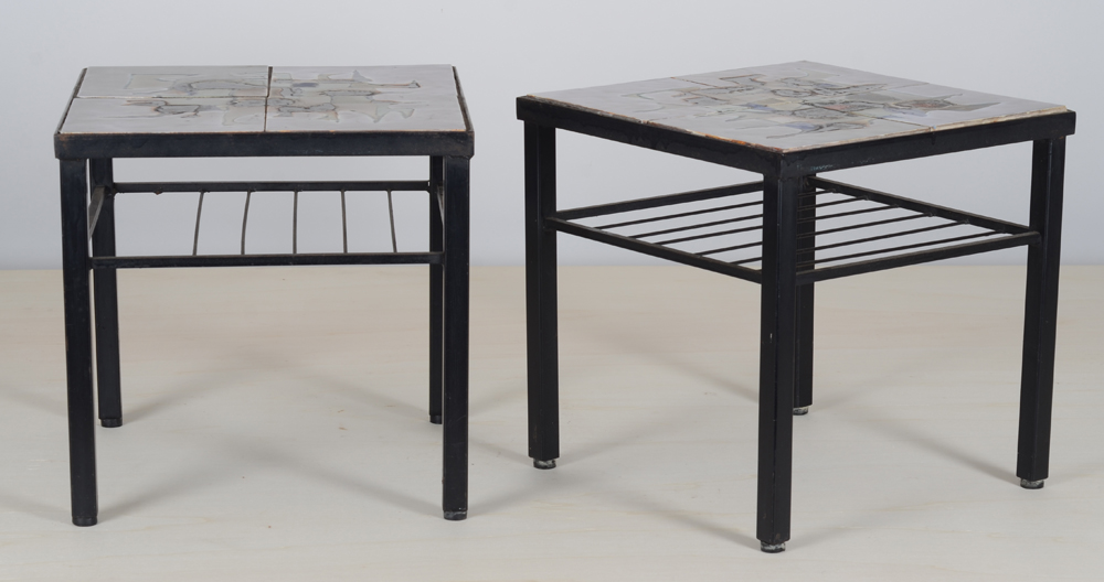 Achiel Pauwels  — Side view of the tables