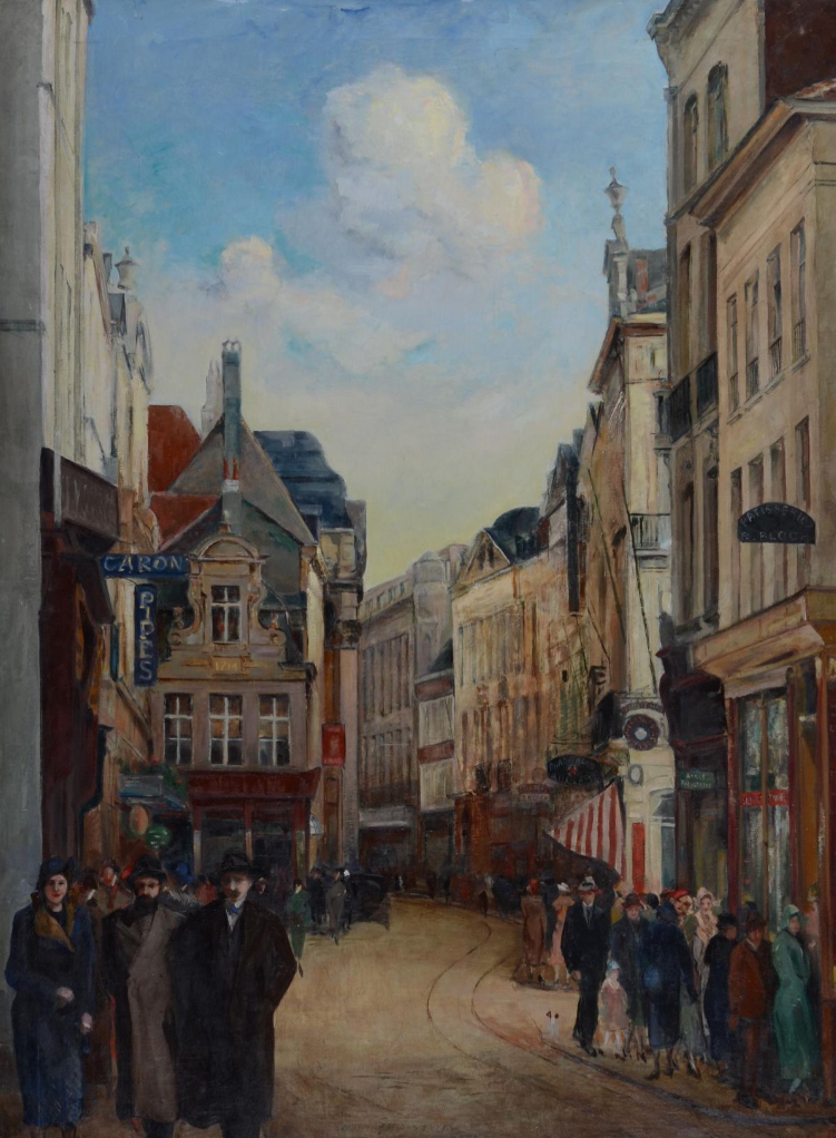 Jacques Bergmans: Peintre de la Ville Invisible — Catalogue de vente de Galerie St-John