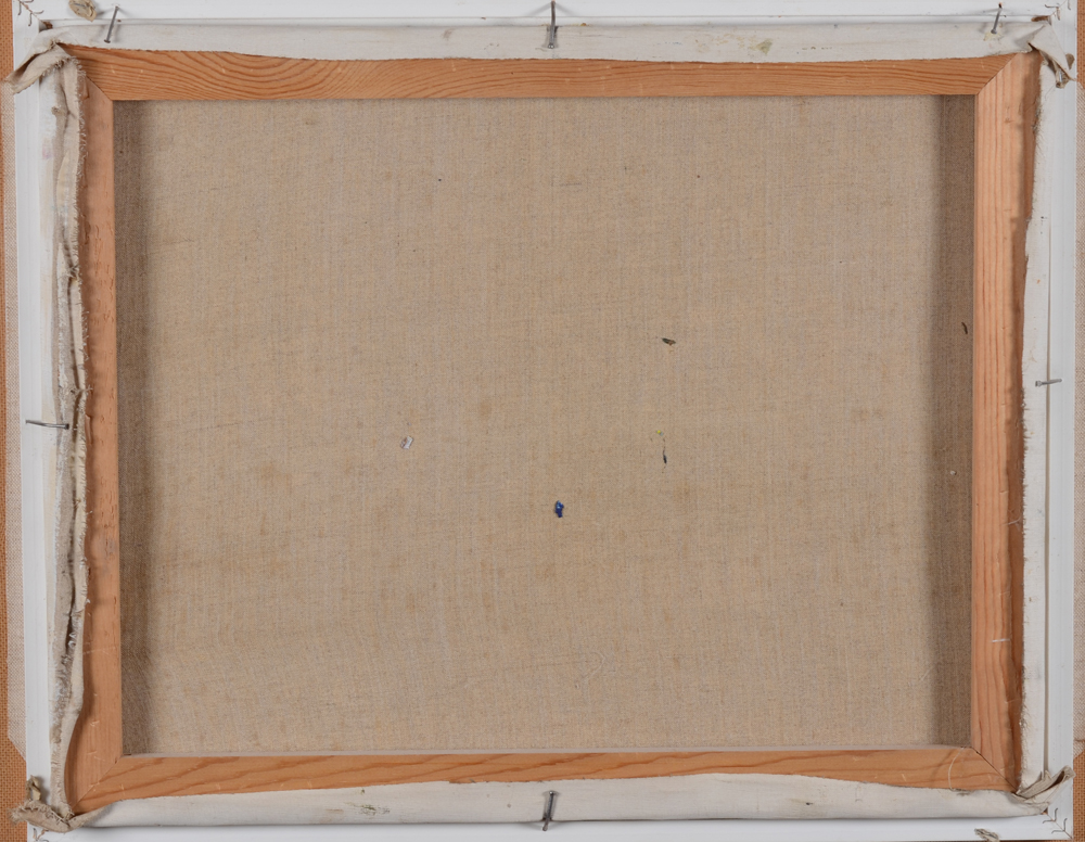 Georges Steel — Back of the canvas
