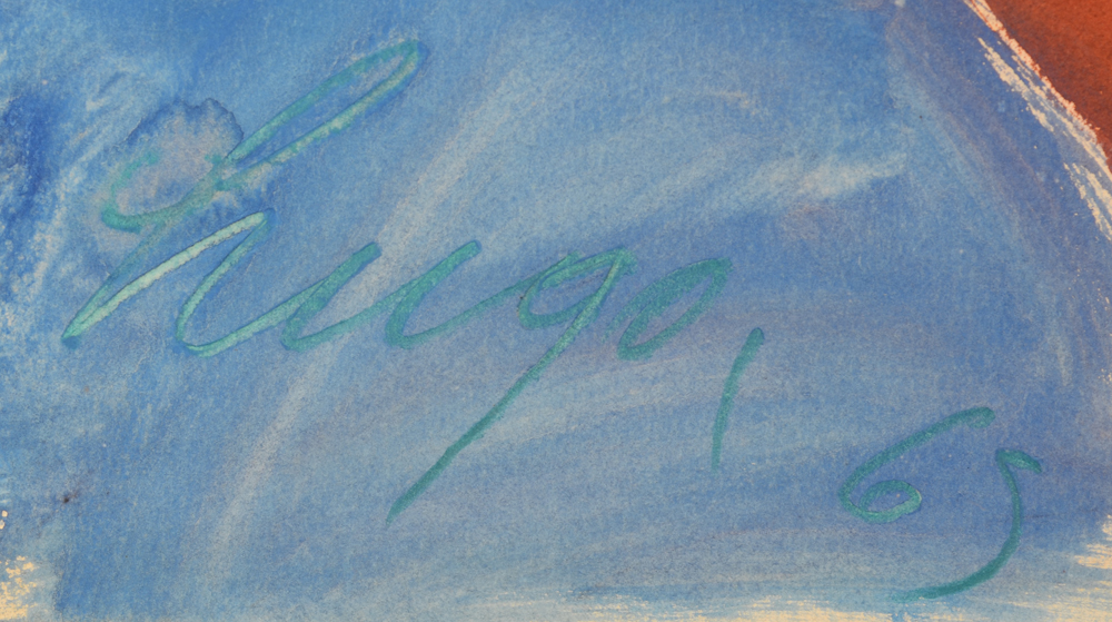 Hugo De Clercq  — Signature of the artist and date, bottom left