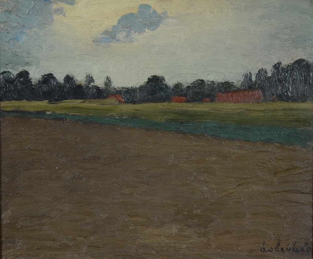 Albert Servaes Landscape 1913 — Early expressionist landscape&nbsp;