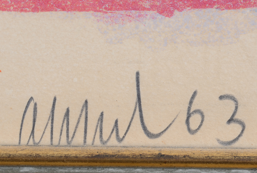 Karel Appel — Signature by the artist and date in pencil bottom right