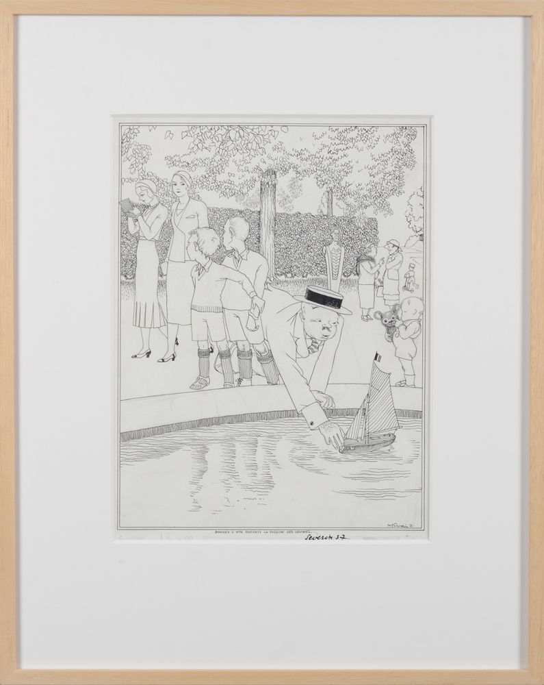 Mark Severin — The drawing in its modern frame