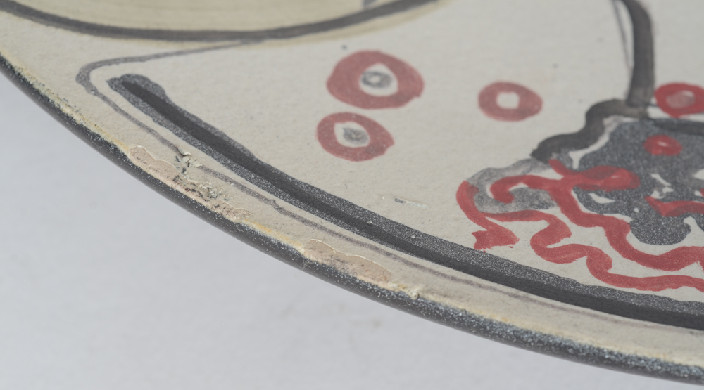 Octave Landuyt (1922-2024) — Imperfection of the surface at the rim