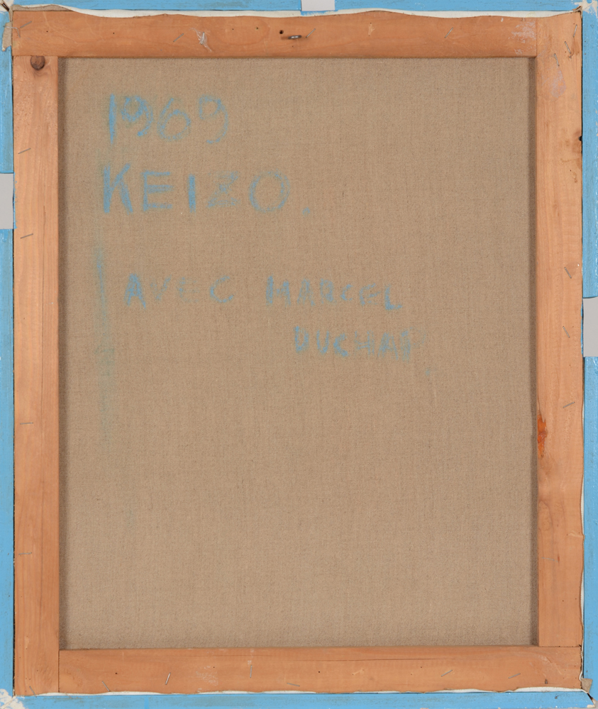 Keizo Morishita — Back of the canvas