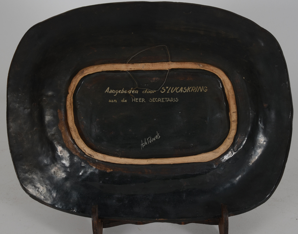 Achiel Pauwels — Back of the dish