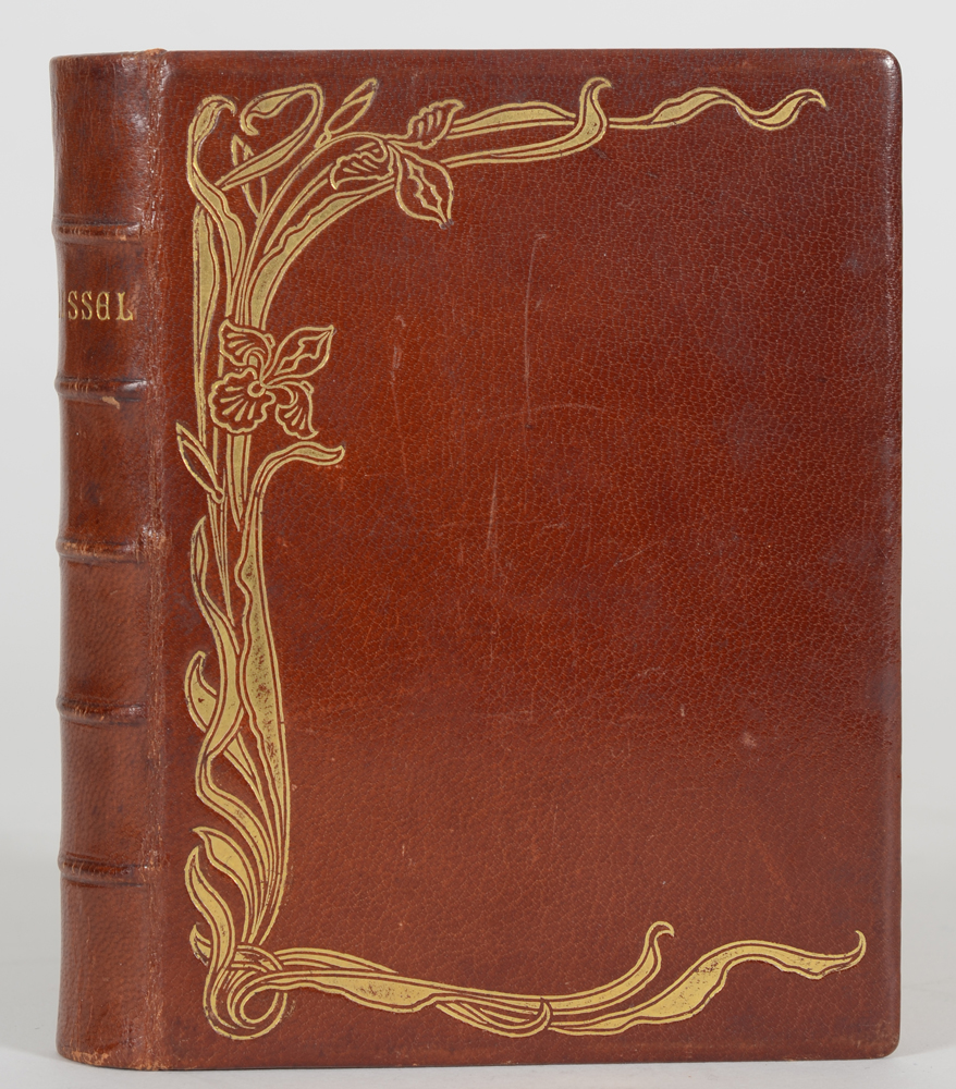 A Missel Paroissial (prayer book) in an art nouveau binding, ca. 1900 — Belle reliure d'édition art nouveau, Anvers, ca. 1900