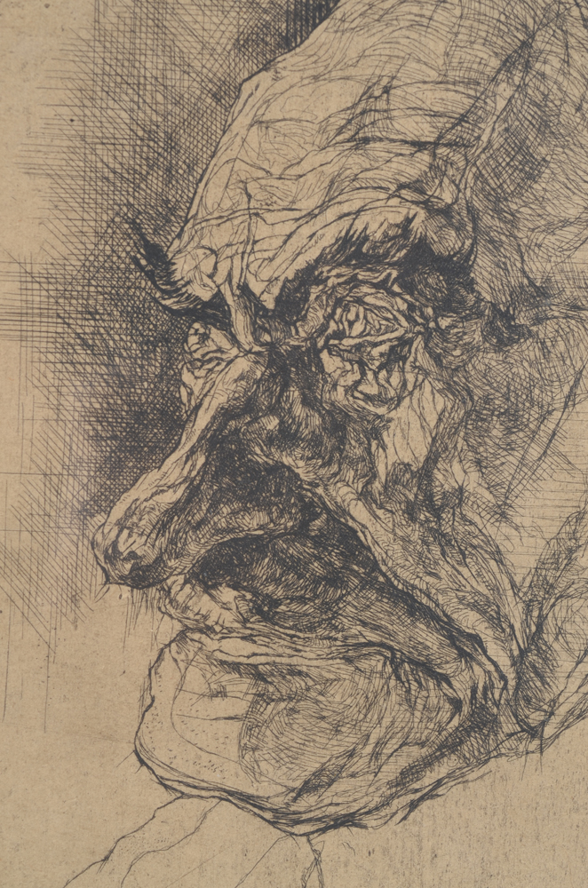 Jules De Bruycker — Detail of the etching
