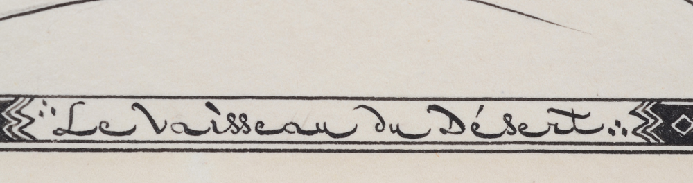 Mark Severin — title of the work, written in pseudo Arabic font.