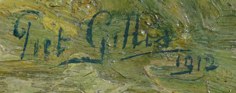 Piet Gillis — Siganture by the artist and date, bottom right