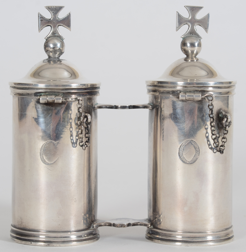 Jan Pieter Antoon Verschuylen — Chrismatoire en argent massif, Anvers, 1831-1868