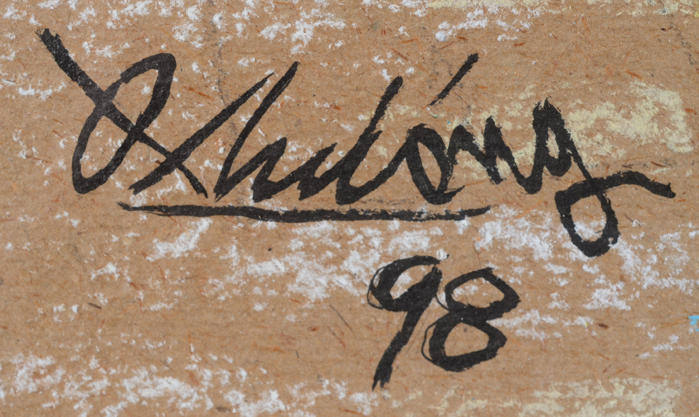 Quach Dong Phuong — Signature of the artist and date, bottom left