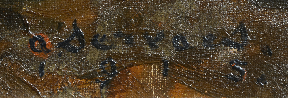 Albert Servaes — Signature of the artist and date, bottom right