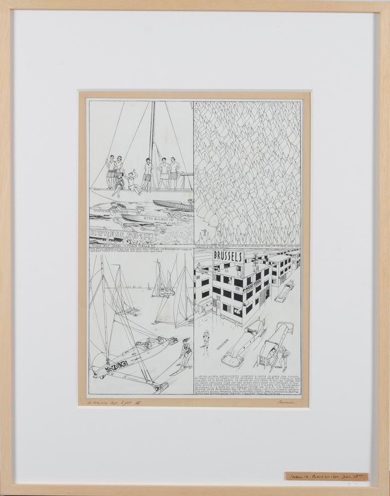 Mark Severin — The drawing in its new frame
