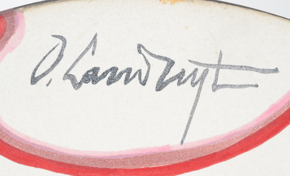 Octave Landuyt (1922-2024) — Signature of the artist on the front