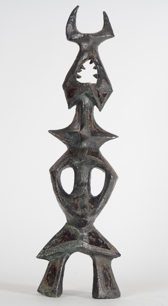 Achiel Pauwels — Rare sculpture en ceramique des années 50