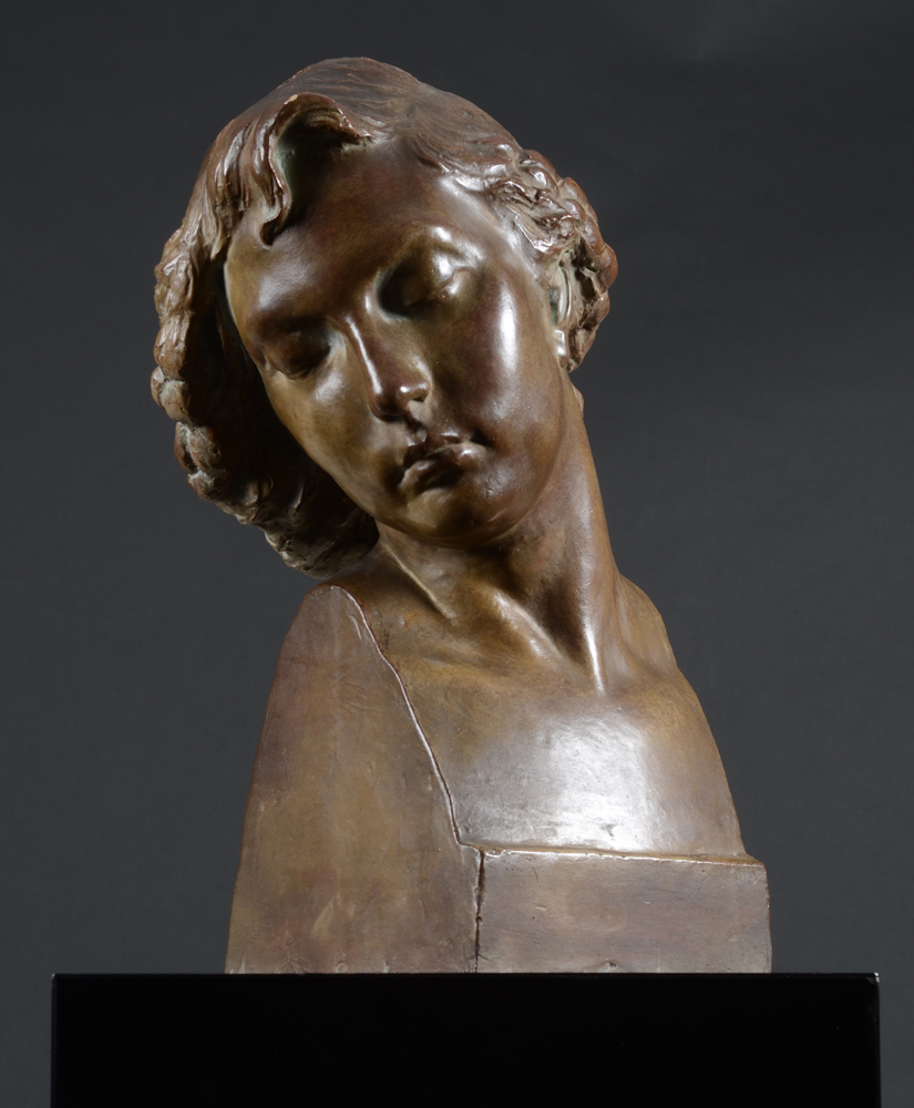 Piet Heckers — side view of the bust