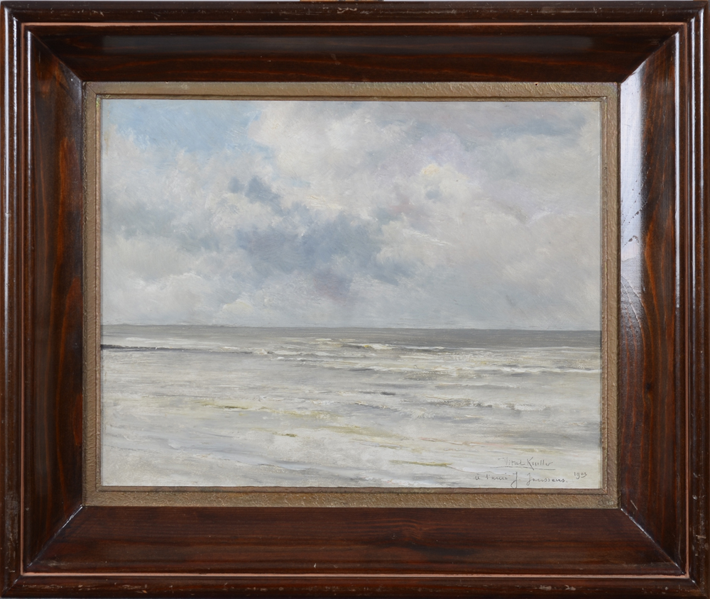 Vital Keuller — The seascape in its frame