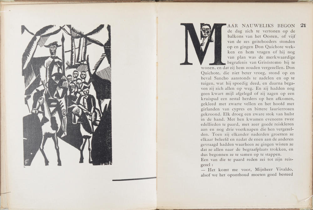 Jozef Cantré illustrated book — Inside in very good condition