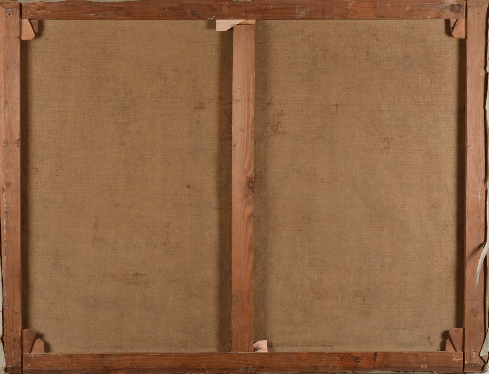 Clémence or Clementine Jonnaert — Back of the canvas