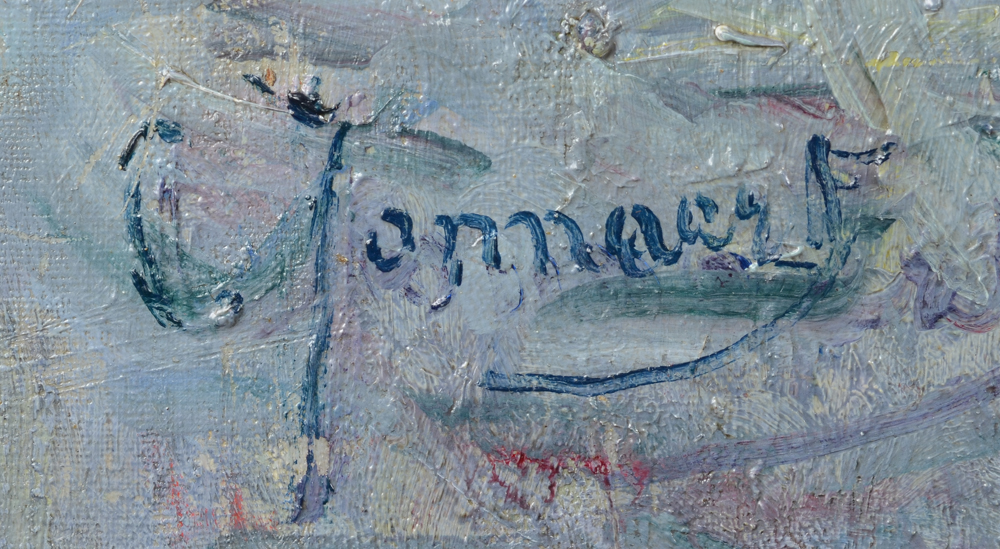 Clémence or Clementine Jonnaert — Signature of the artist, bottom left