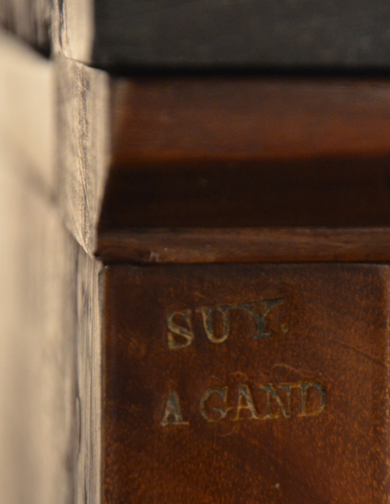 Signed Empire Secretary Desk — Signature