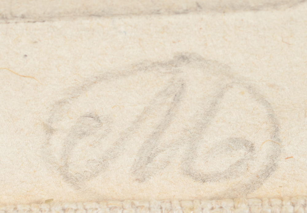 Aristide Maillol — Monogram signature stamp bottom right