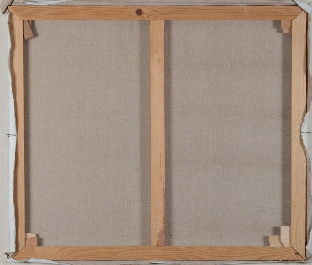 Georges Steel — Back of the canvas
