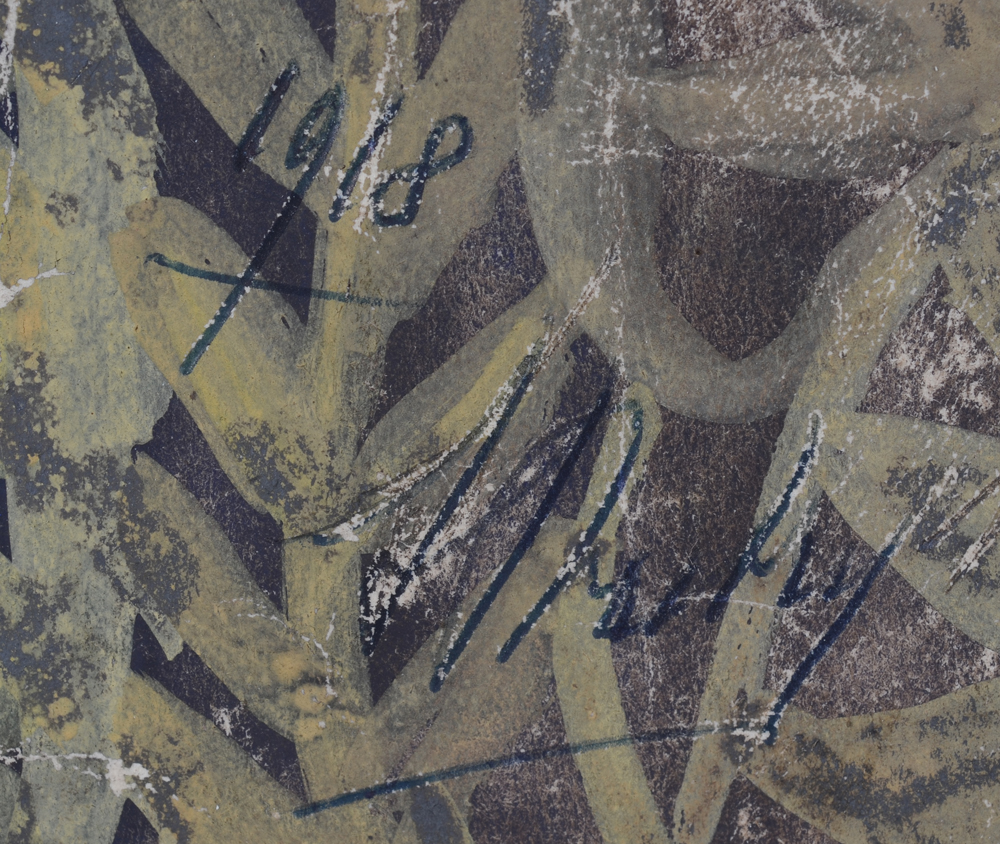Jean-Marie Dutry — Date and signature of the artist, bottom right