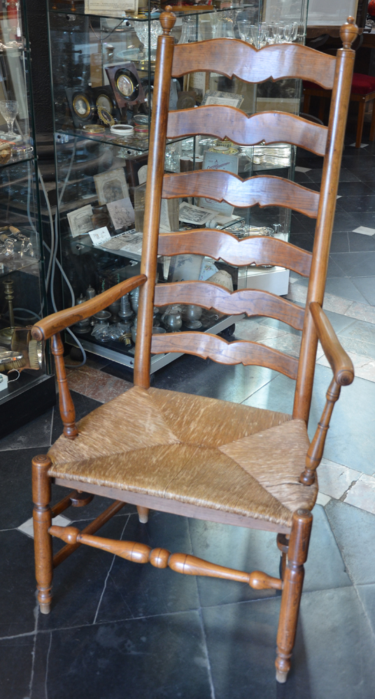 A High back arm chair — Alternate view