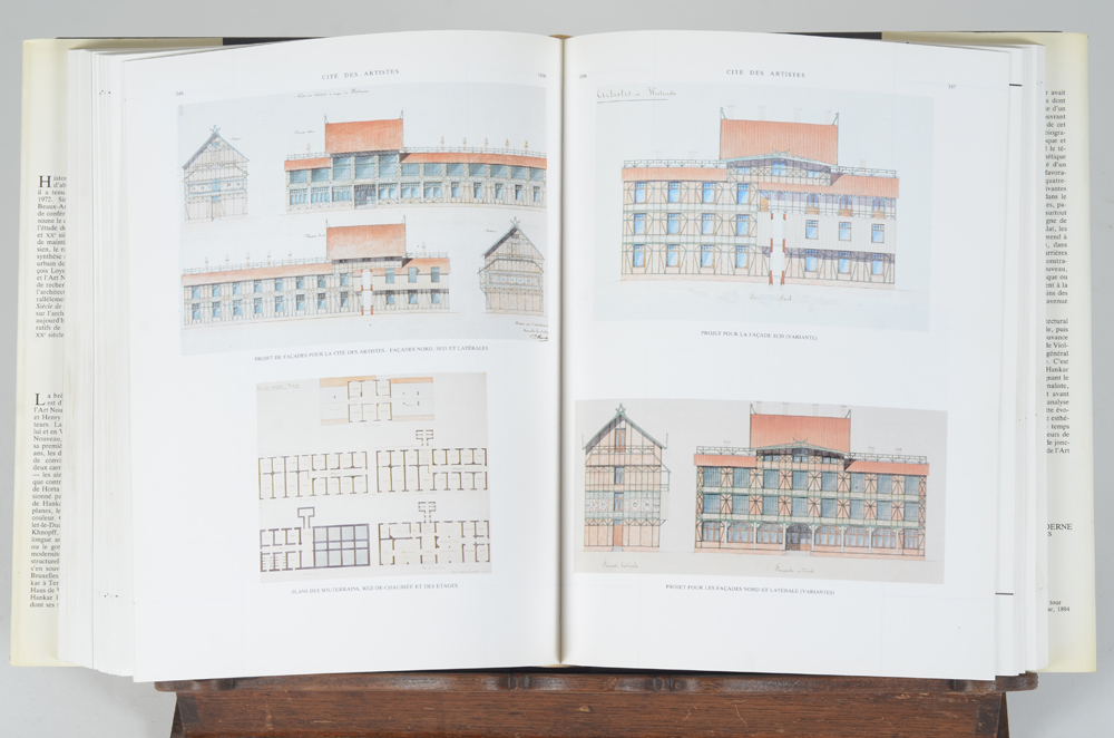 François Loyer, Paul Hankar - La Naissance de l'Art Nouveau - the most complete book on Hankar — Plans per building or project